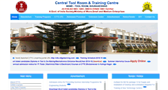 Desktop Screenshot of cttc.gov.in