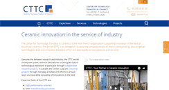 Desktop Screenshot of cttc.fr